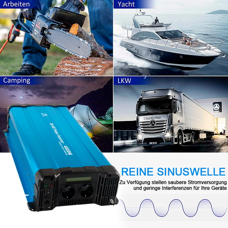 
sinus inverter 4000W 4KW dc to ac solar inverter 