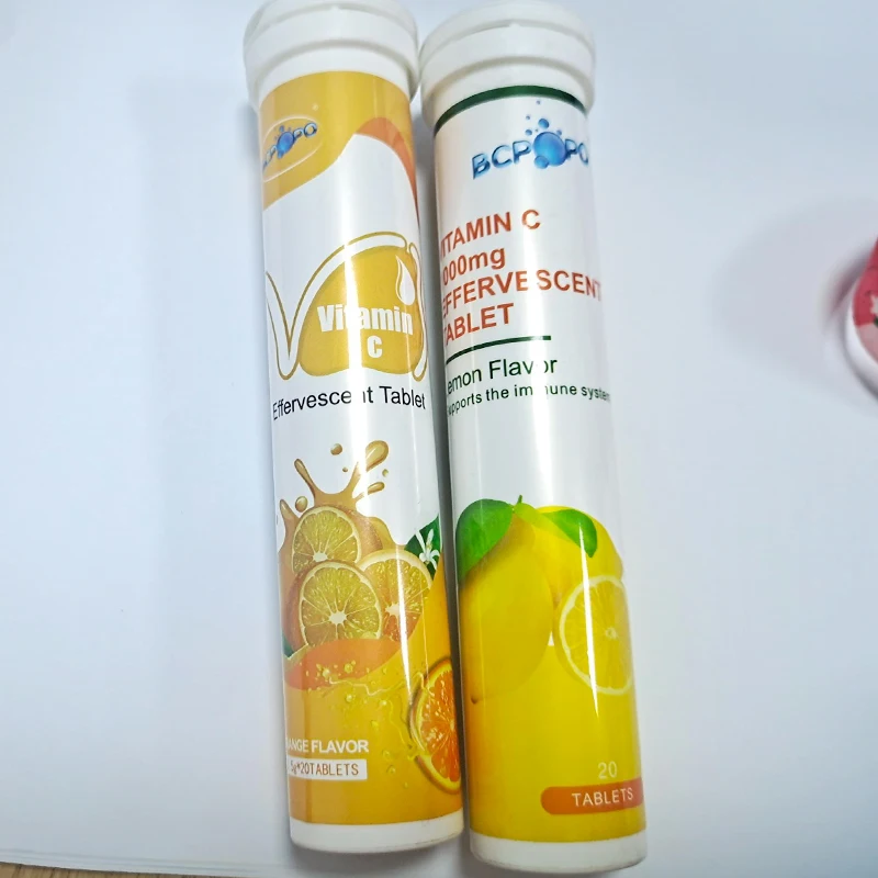 Multivitamin VC effervescent tablets private 1000mg vitamin c OEM Original manufacturer