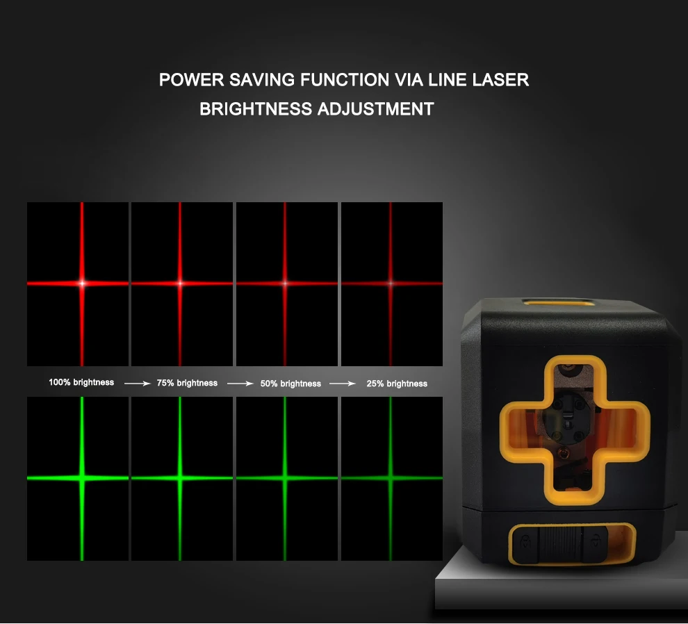 plineasy mini green beam single module 2 lines cross line laser level nivel laser with magnetic bracket