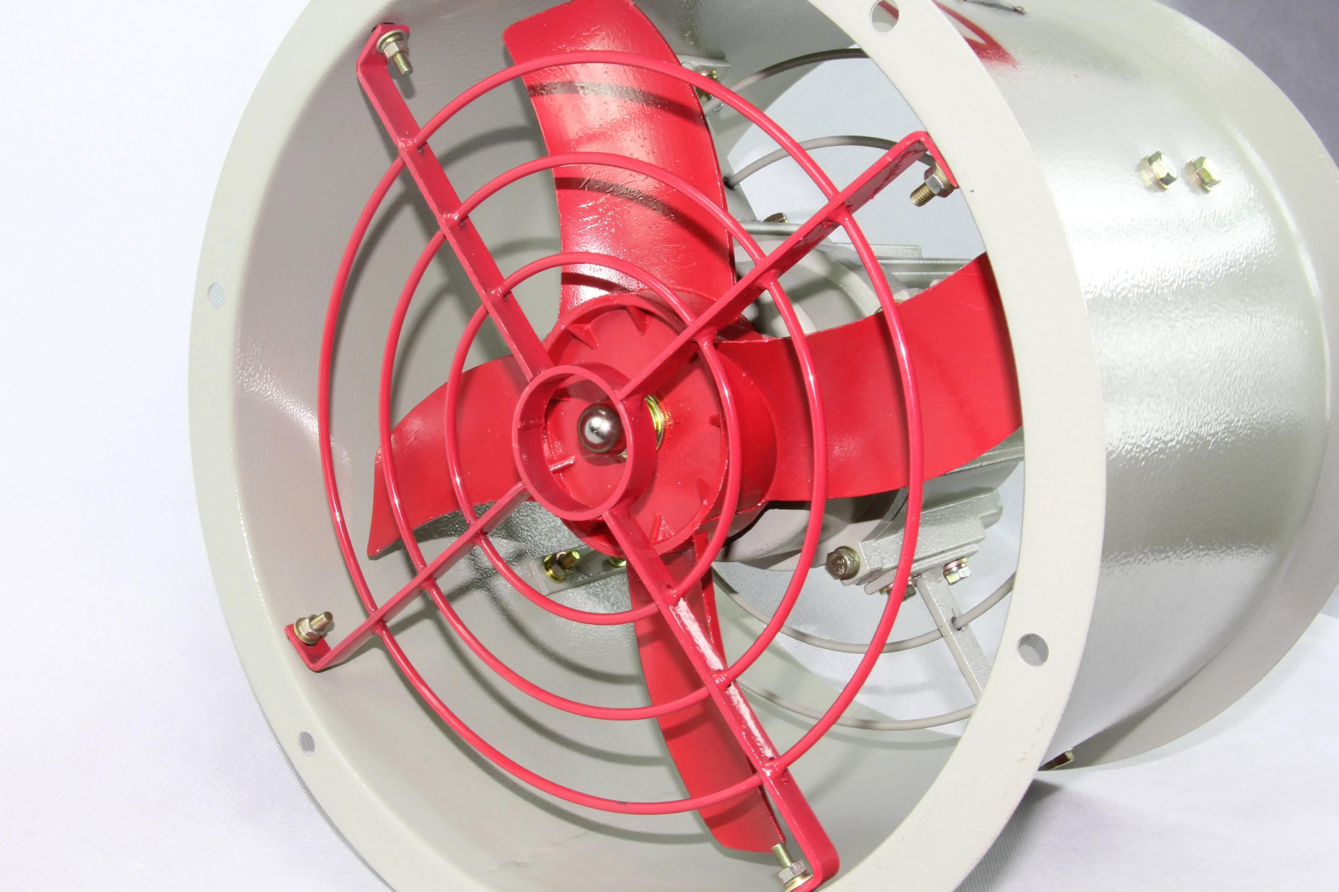 Flame-proof Axial Fan ATEX 16inch With Flexible Air Duct AC axial blower fan for industrial