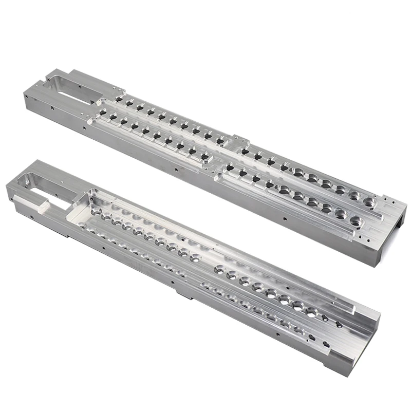 Customized CNC Machining 5754 5052 Aluminum Parts Black/Silver Aluminum Anodized Services