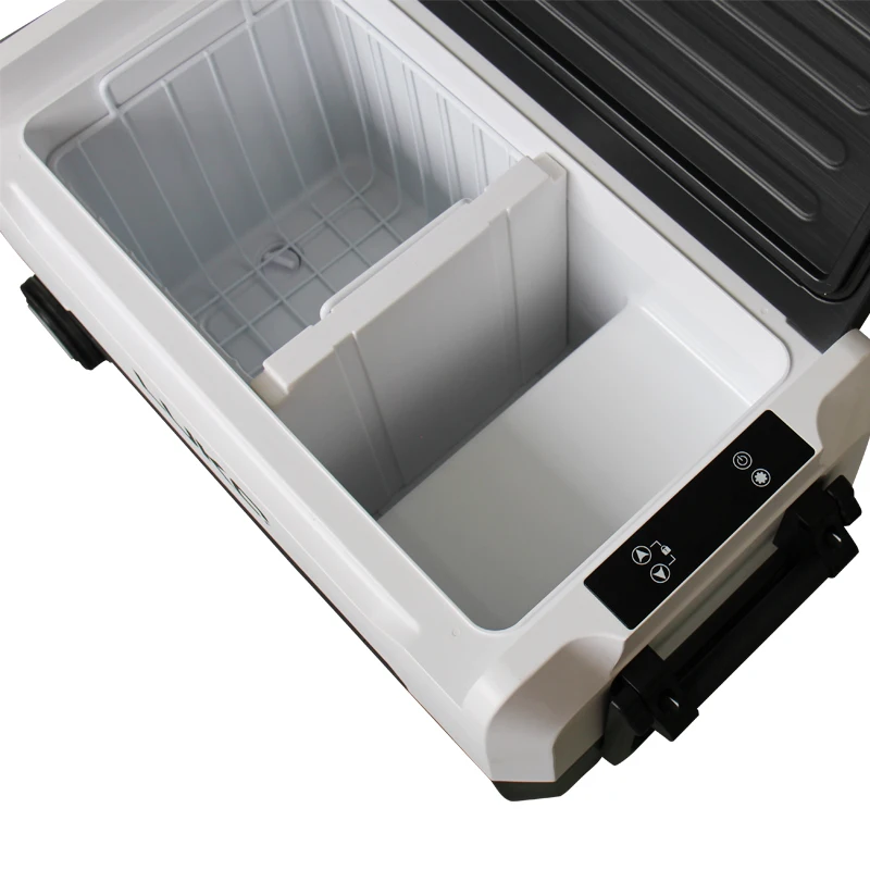 Portable Mini Heating Cool 220V AC DC 12V Camping Car Refrigerator with Freezer