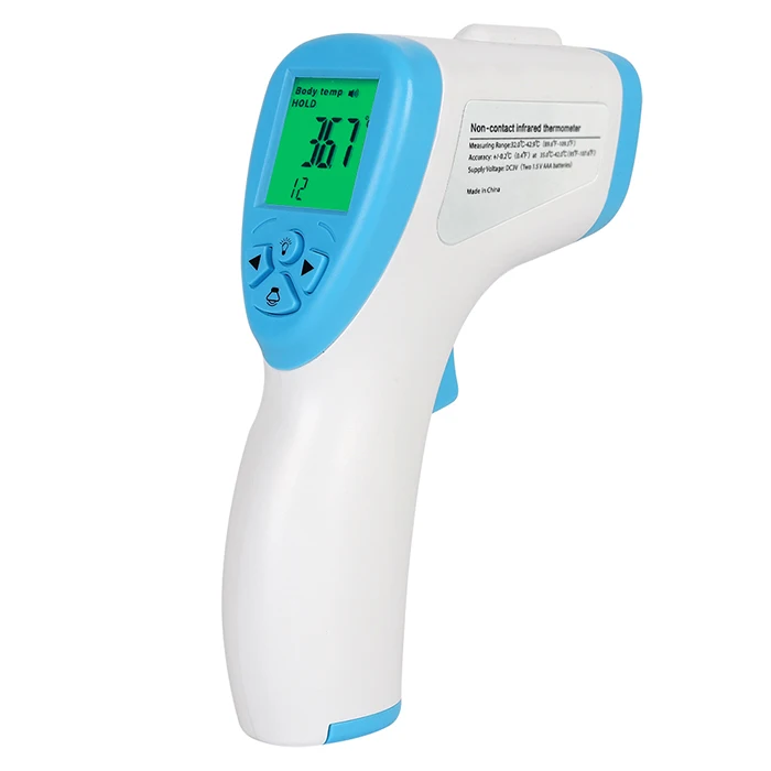 High Accuracy  Non Contact Medical Digital Infrared Forehead Ear Thermometer for Both Adults and Kids