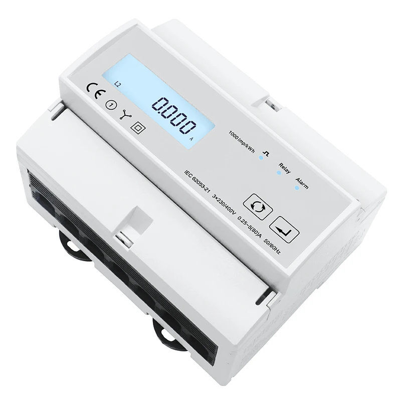 Three Phase Energy Meter with RS485 Modbus TAC7300 3 Phase Multi-function Smart Energy Meters