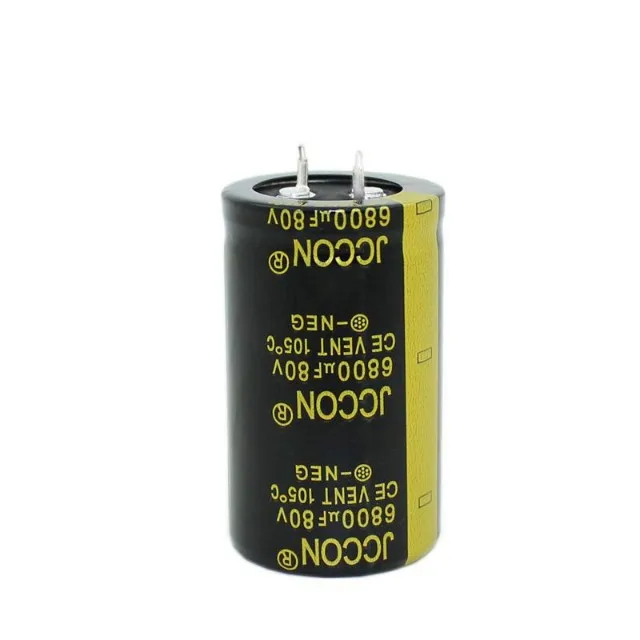 wholesale high quality Full voltage OX Horn Capacitor Electronic components super aluminum electrolytic capacitor 80V 6800uf