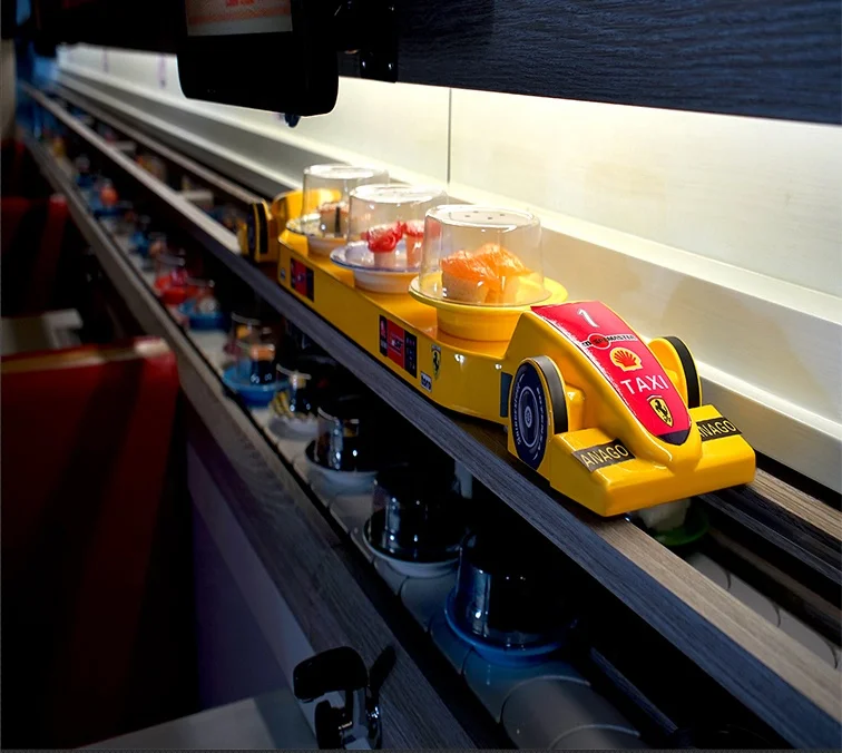 
2019 hot sales sushi conveyor belt system 