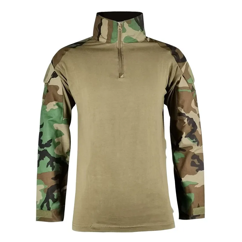 Camouflage Tactical Clothing Shirt Uniform Tactical Uniform Popular 65% Cotton 35% Polyester