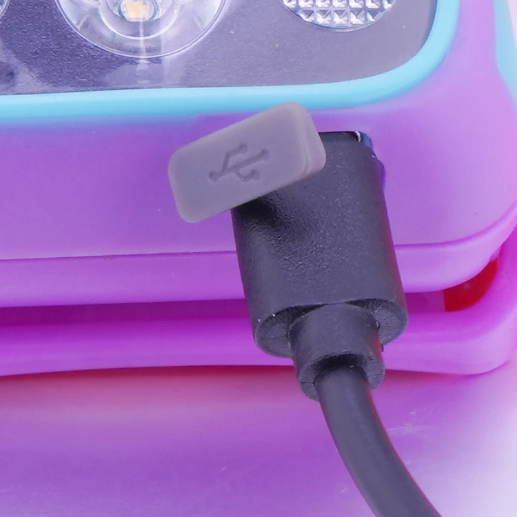 2022 DAINING headlamp usb Led Waterproof IPX4 headlight 4 Modes with red warming Headlamp