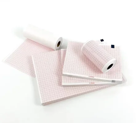 High Quality ECG Recording Chart Thermal Paper Medical Printing Paper
