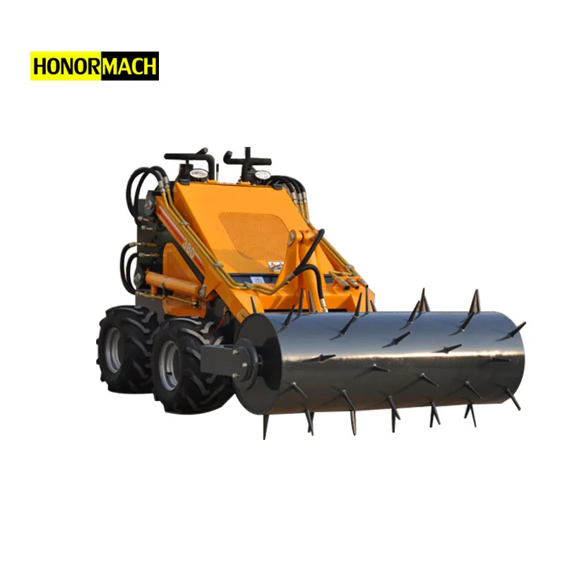 mini  front Skid Steer Loader  wheel hydraulic Arm