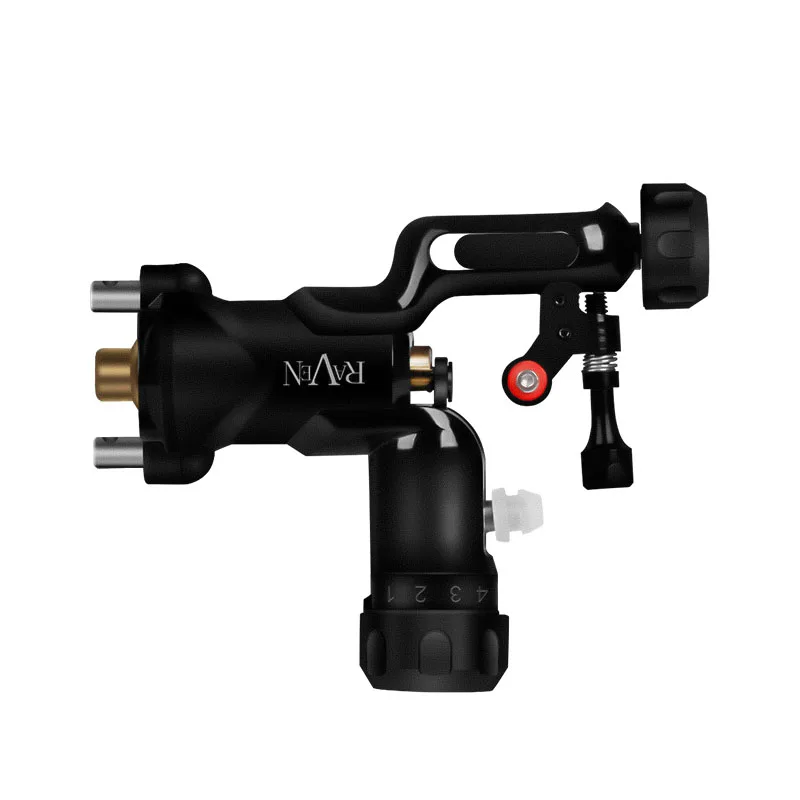 Raven Rotary Tattoo Machine One Touch Hit Adjuster Direct Drive Powerful Tattoo Machine