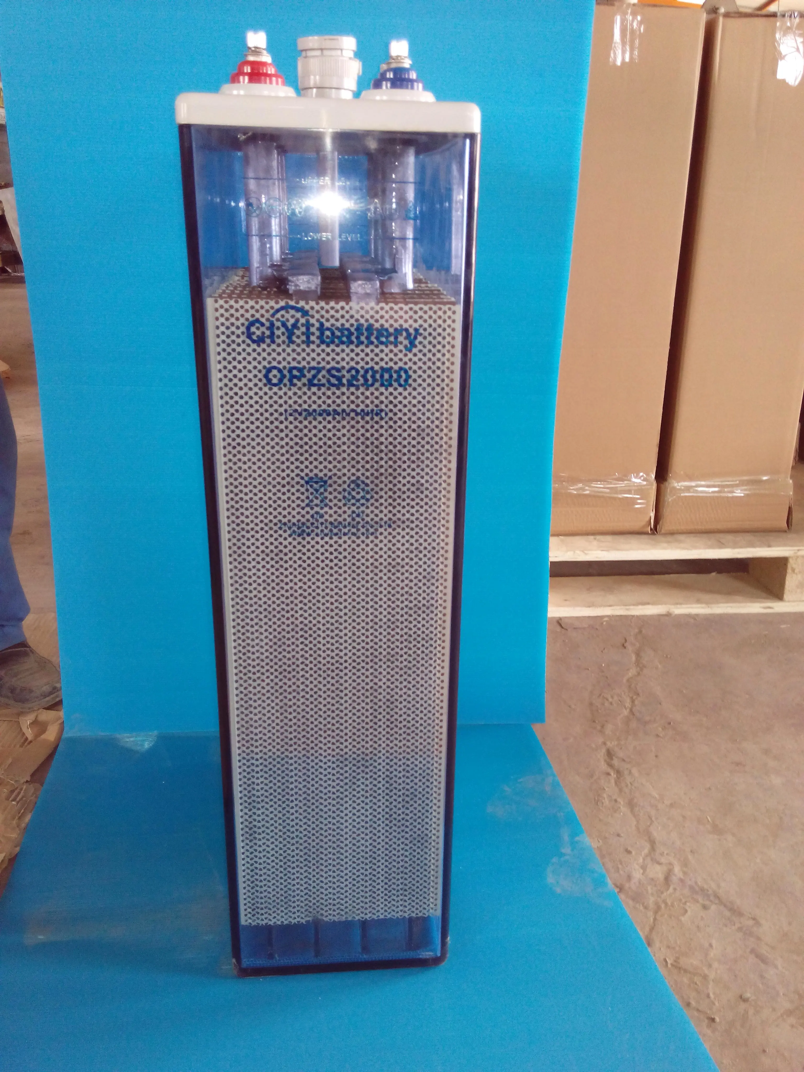 Свинцово-кислотная батарея с затопленным аккумулятором OPZS 26-летняя супер качество 2 в Ач