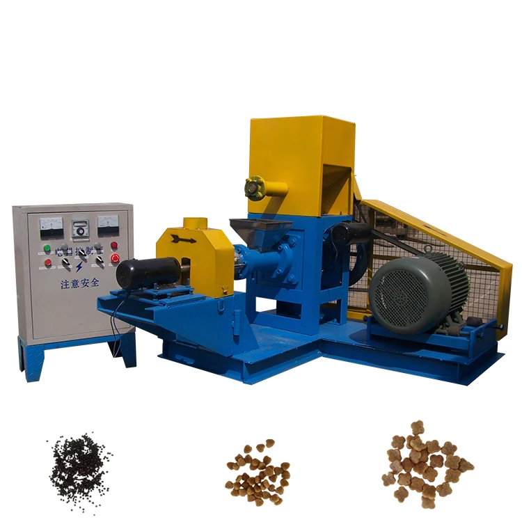 Best Fish Feed Pellet Machine Price Catfish Koi Carp Shrimp Trout Crab Tilapia Dog Cat Pet Food Floating Fish Feed Pellet Mill