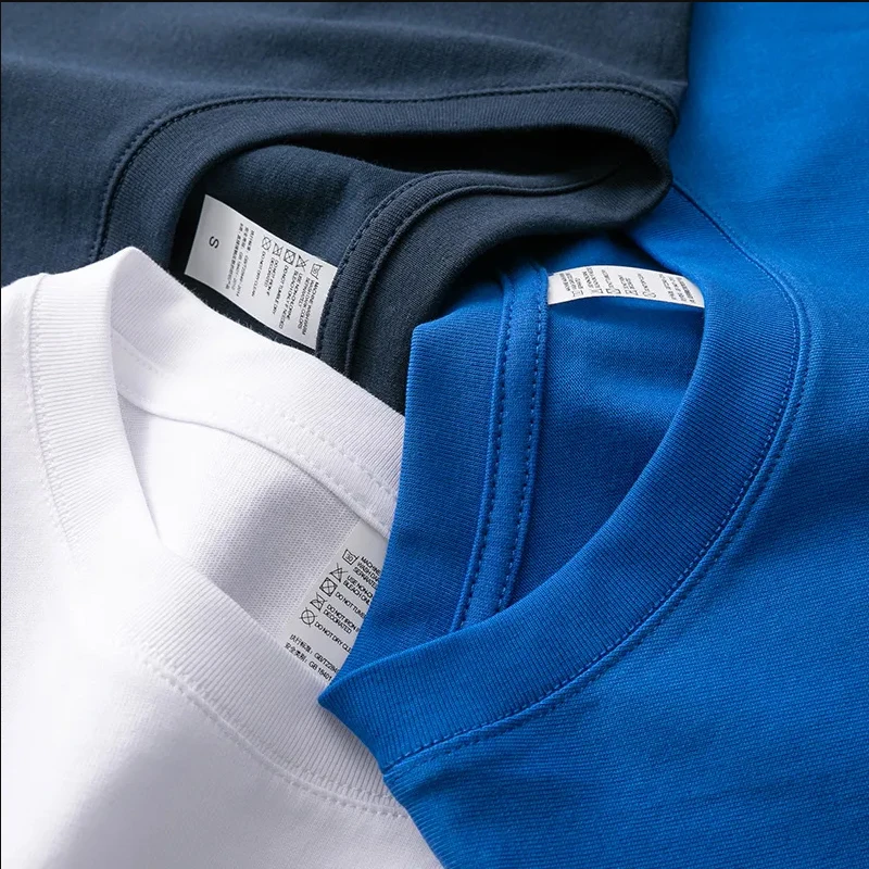 180g 200g 220g Short Sleeve Oversize Blank T Shirt 100% Cotton Custom Printed Logo Plain T Shirt For Men