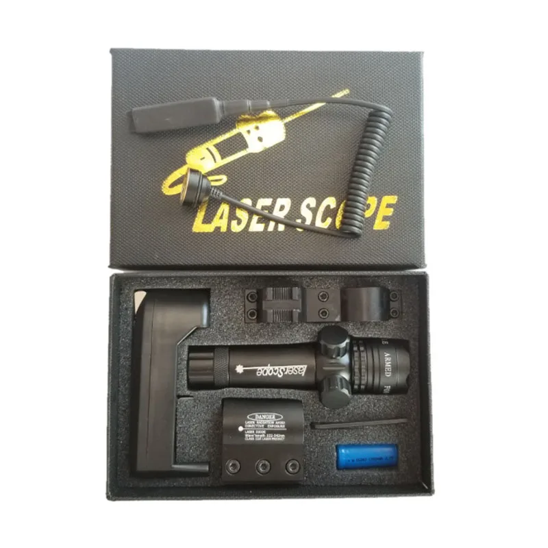 
 Охотничий Тактический лазерный прицел с зеленой точкой, Регулируемый переключатель, 532nm, лазерная указка, прицел для винтовки с лазерной точкой  