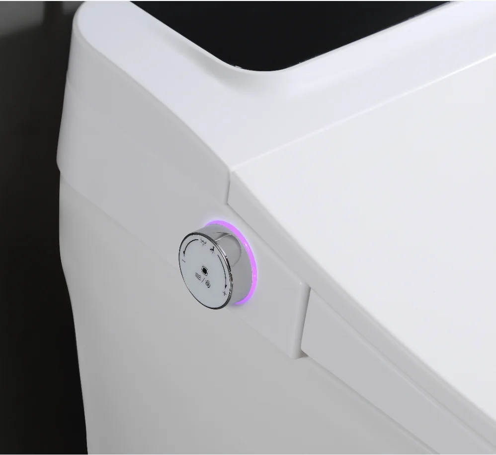 Sensor Open And Close Intelligent Toilet  Automatic Flushing One Pieces Female Washing Ceramic Smart Toilet Bidet