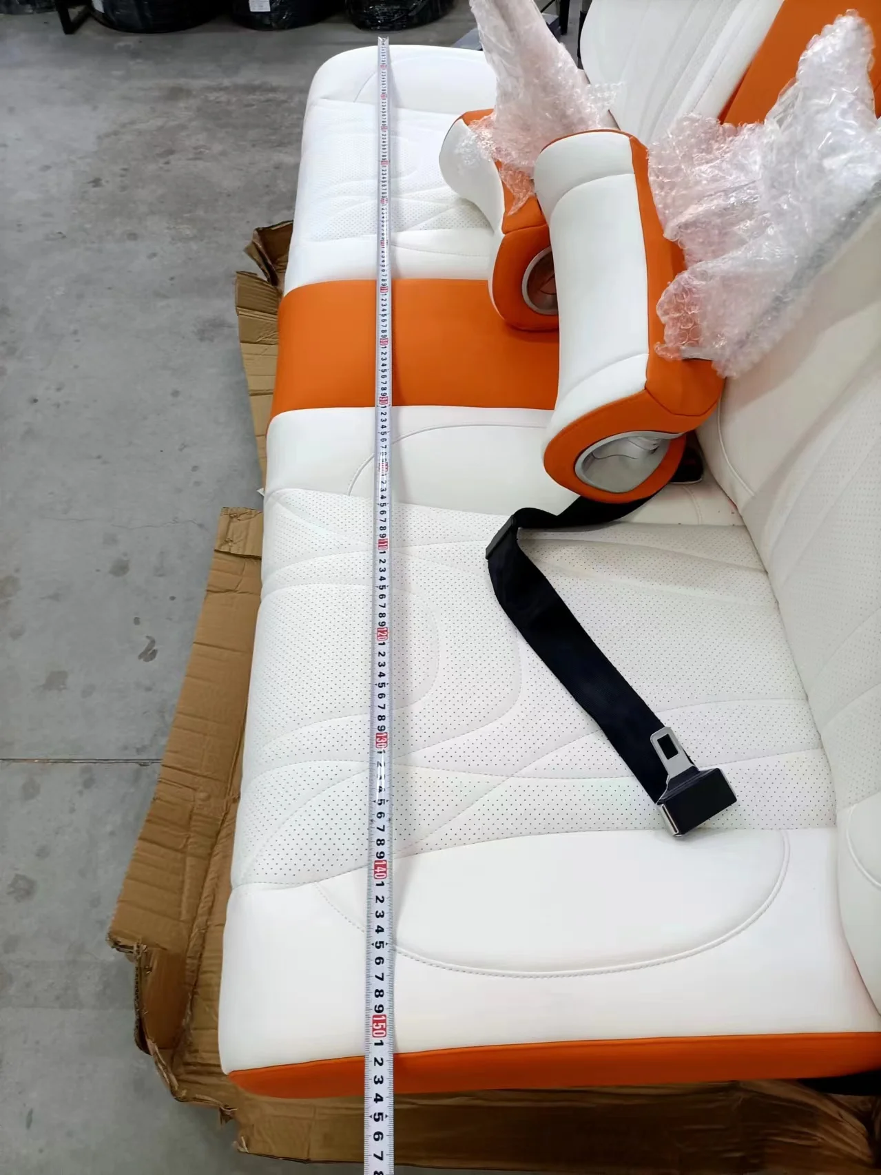 Customized Luxury Bench Electric Reclining To Bed Auto Interior Conversion Limousine Van Seat