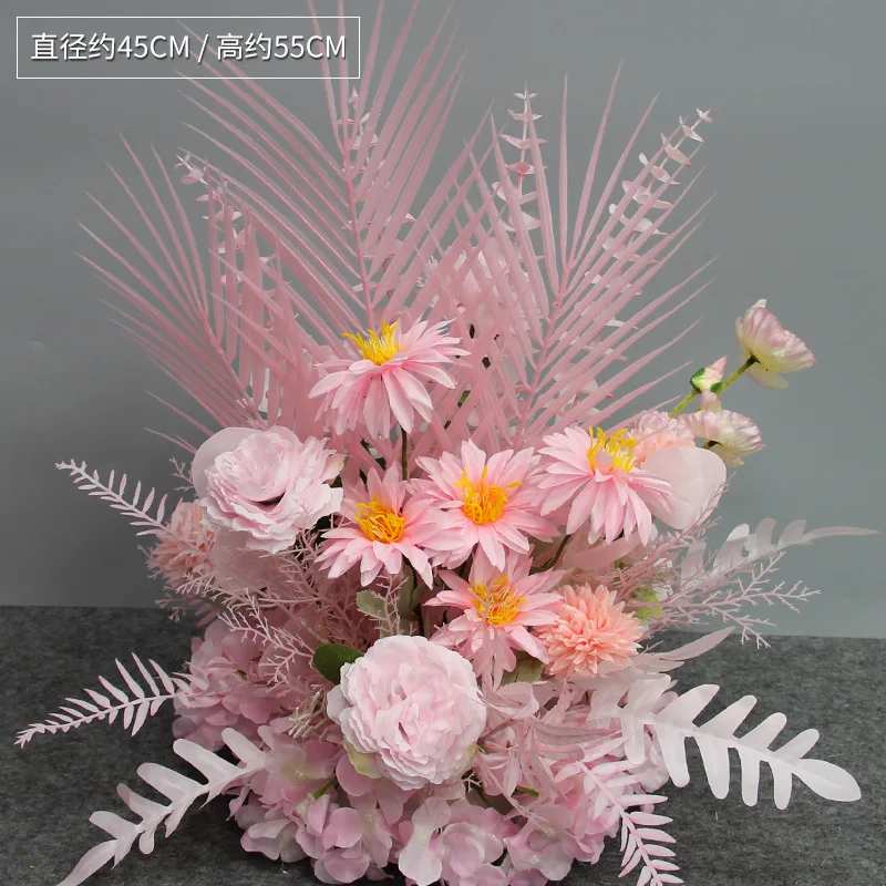 Silk Floral Artificial Flowers for Wedding Table & Wall Decor Elegant Garden Parties Reception Decoration