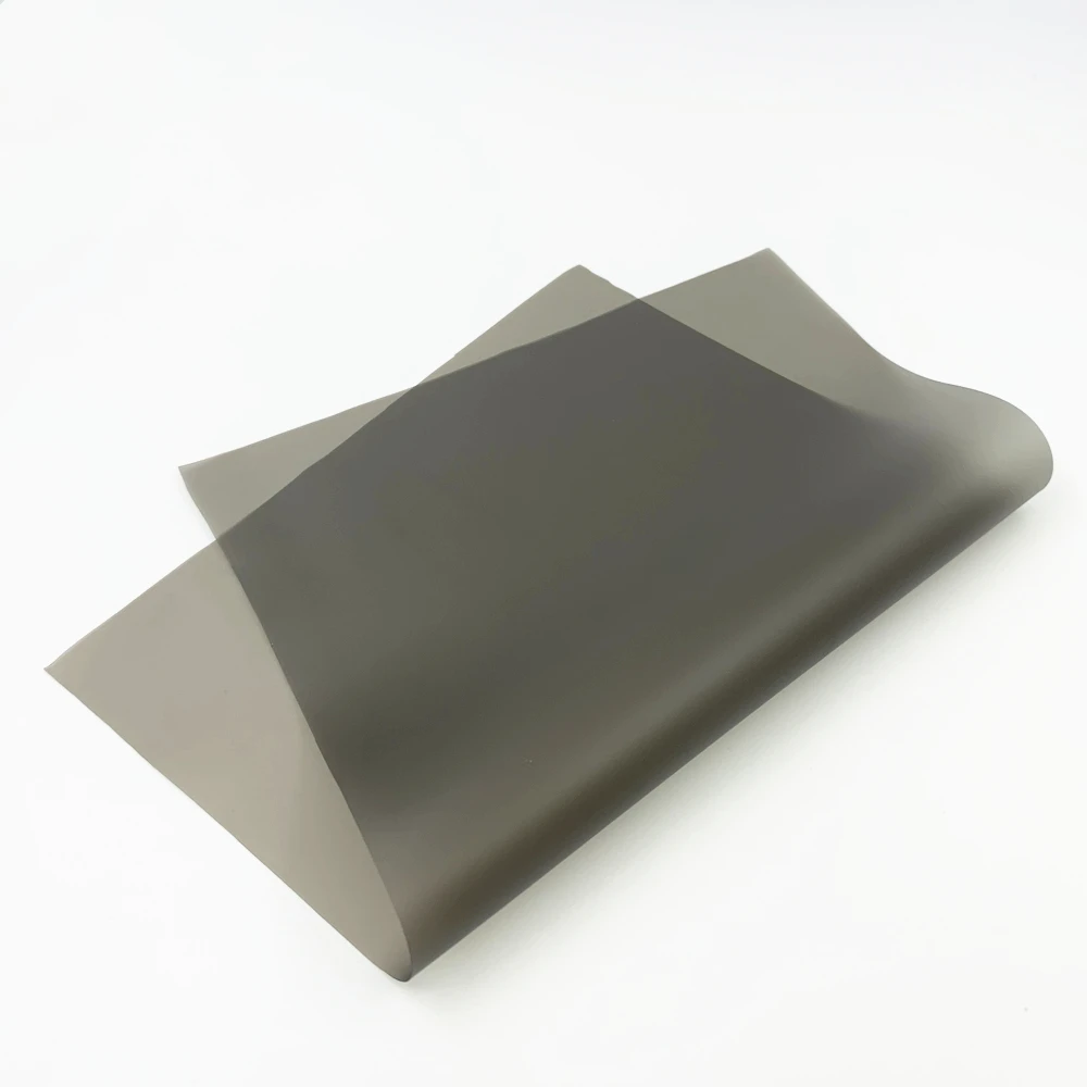 Semi-transparent colorful tpu film for fashion raincoat