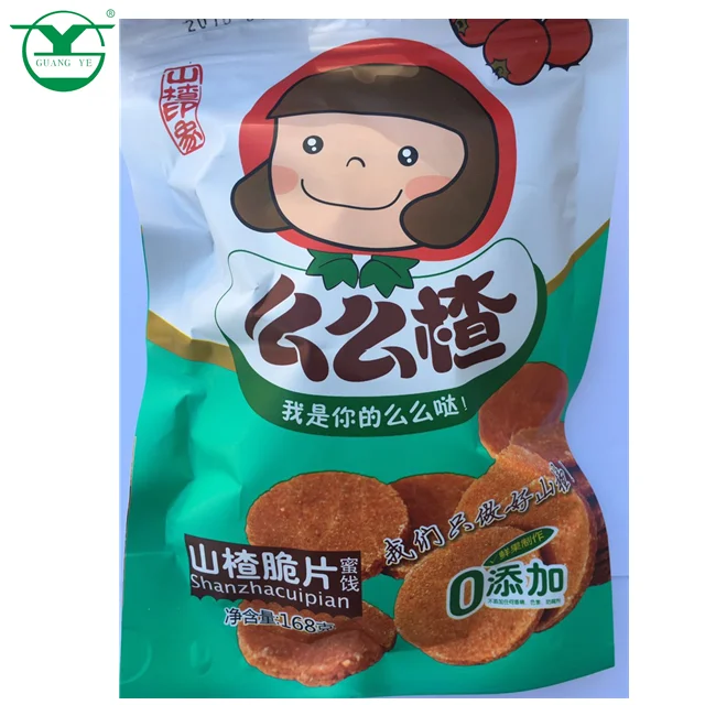 hawthorn snack food haw flake Hawthorn wafer flake dried haw Haw Flakes