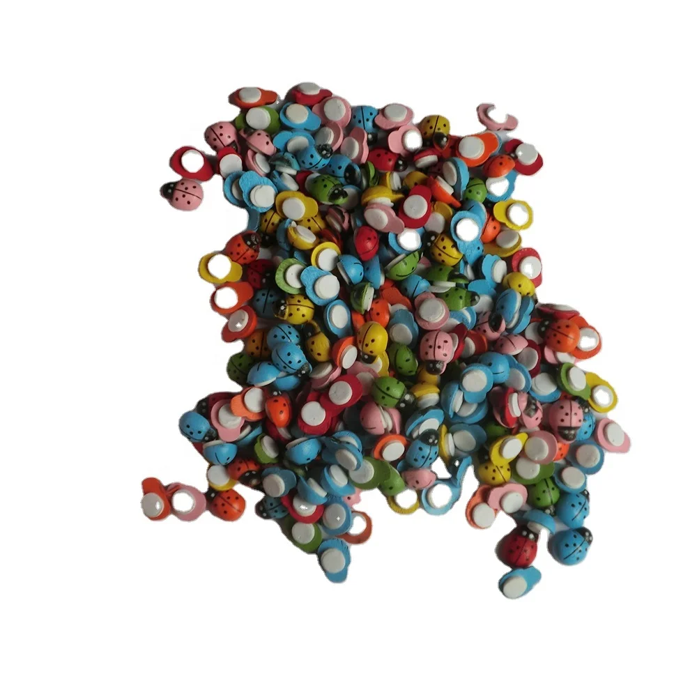 New Style High Quality Wooden Fridge Magnet Wall Stickers Miraculous Ladybug Stickers