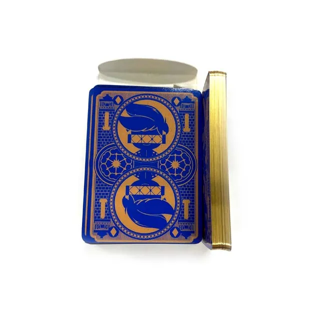 High Quality Logo Customized Printed Playing  Card Set Custom Game Cards Paper Poker Playing Card