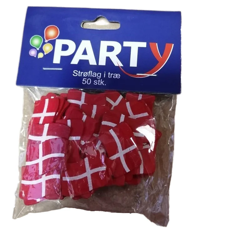 Custom Logo Printed Wood National Flag Mark Shaped Trophies Lovely Style Birch Wood Crafts for Home Decoration for Love Theme