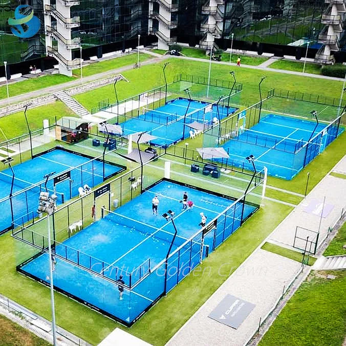 2024 New Model Panoramicas Pista De Padel China Manufacturer Installation