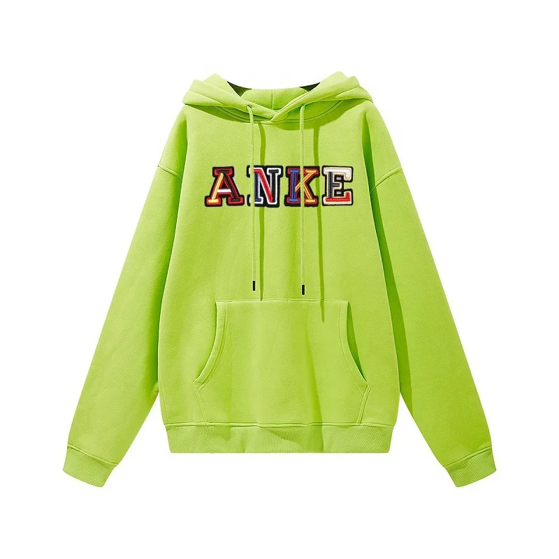 China Manufacturer Custom 3D Embroidery Logo 100% Cotton French Terry Pullover Hoody Sweatshirt
