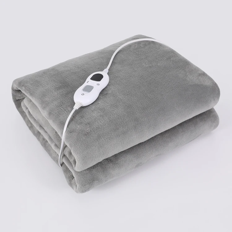 Wholesale Size Double Side Extra Soft Heated Throw Electric Blanket for Winter