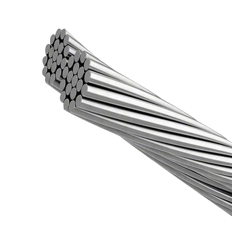 Неизолированный потолочный aaac 500 750mcm greeley, стальной сердечник, алюминиевый многожильный проводник