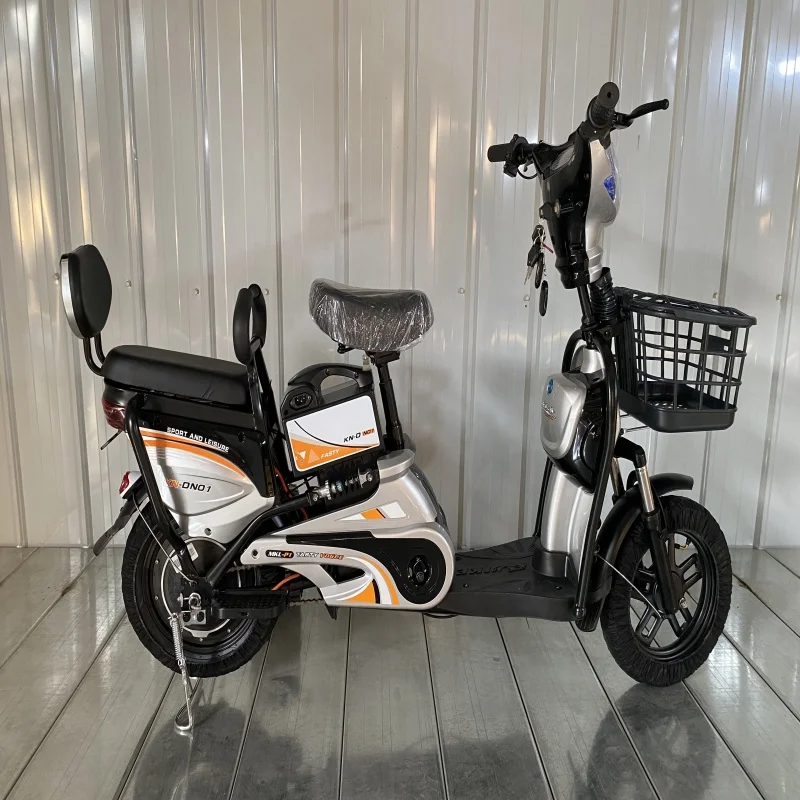Classic Design Electric Bike Model with Integrated LED Display Brushless Motor Cheap Chinese City Bike with Lead Acid Battery