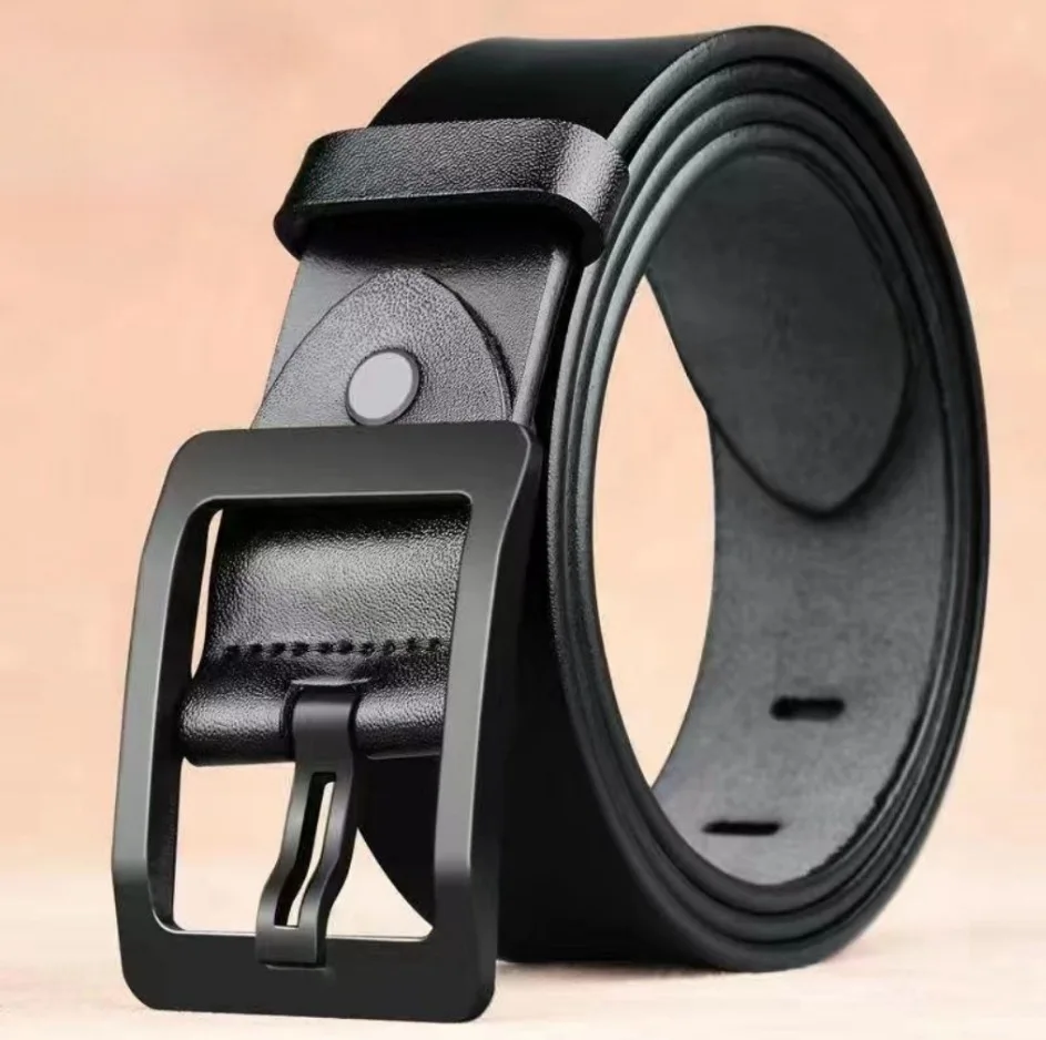 Designer Mens Fashion Casual High Quality Vintage Belts Men Genuine Leather Belt Male Cowboys Leather Belt For Men