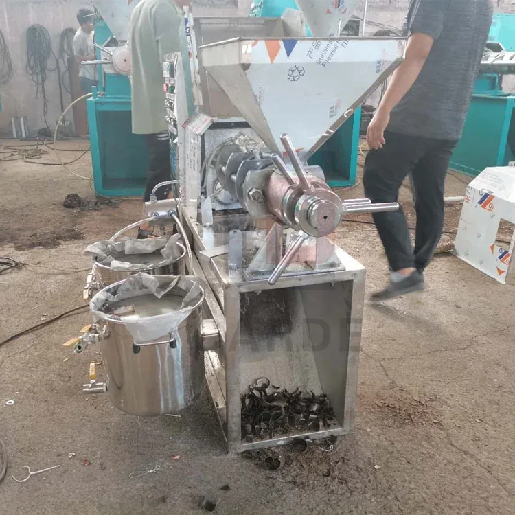 Automatic vegetable oil cooking cold press machine macadamia oil press machine oil pressers press machine for sale