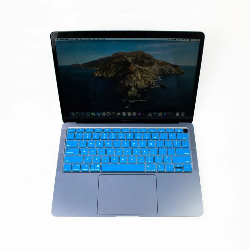 Версия для США водонепроницаемая Защитная пленка клавиатуры протектор с принтом силиконовый чехол на заказ mecbook Air 13