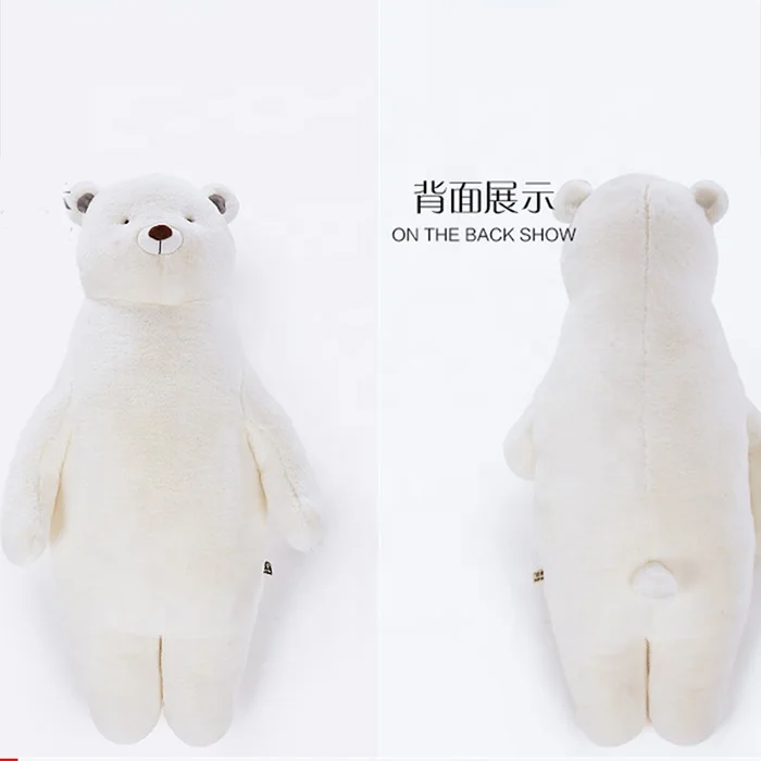 Wholesale giant furry bear plush hold pillow stuffed large teddy bear toy