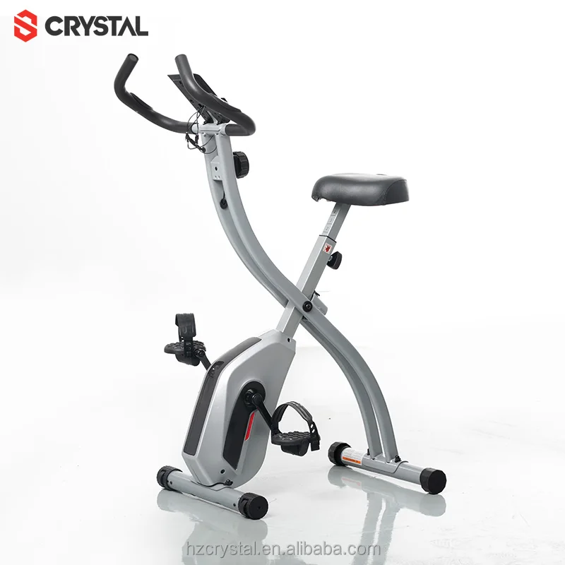 SJ-203 Body Shape equipment Indoor Folding magnetic brake exercise bike X-Bike with rope