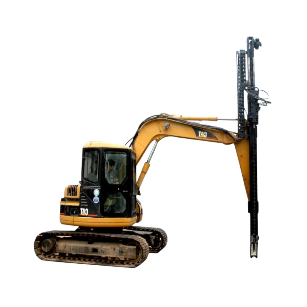 agile blast-hole drilling rig ,installed on excavator drilling machine ,rotary drill rig