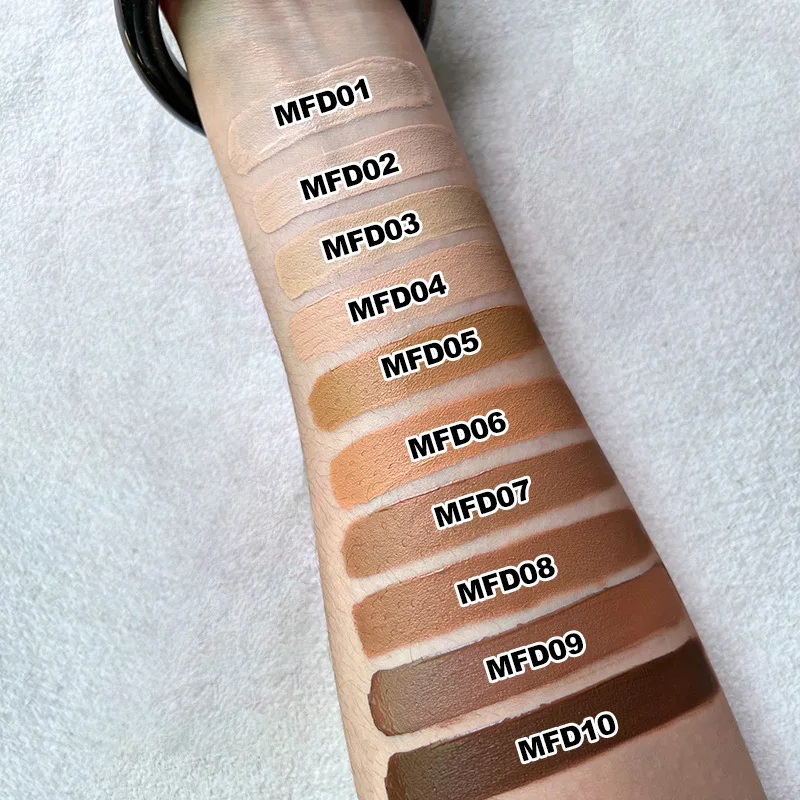 Long Lasting  Makeup foundation squeeze tube private label cosmetics body foundation bb cream