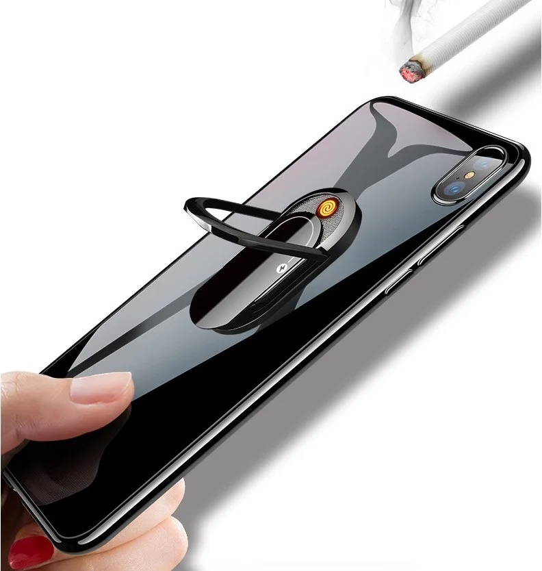 Multi-Purpose Cigarette Lighter Car Magnetic Phone Holder Stand Auto Charger Cell Phone Holder best gift