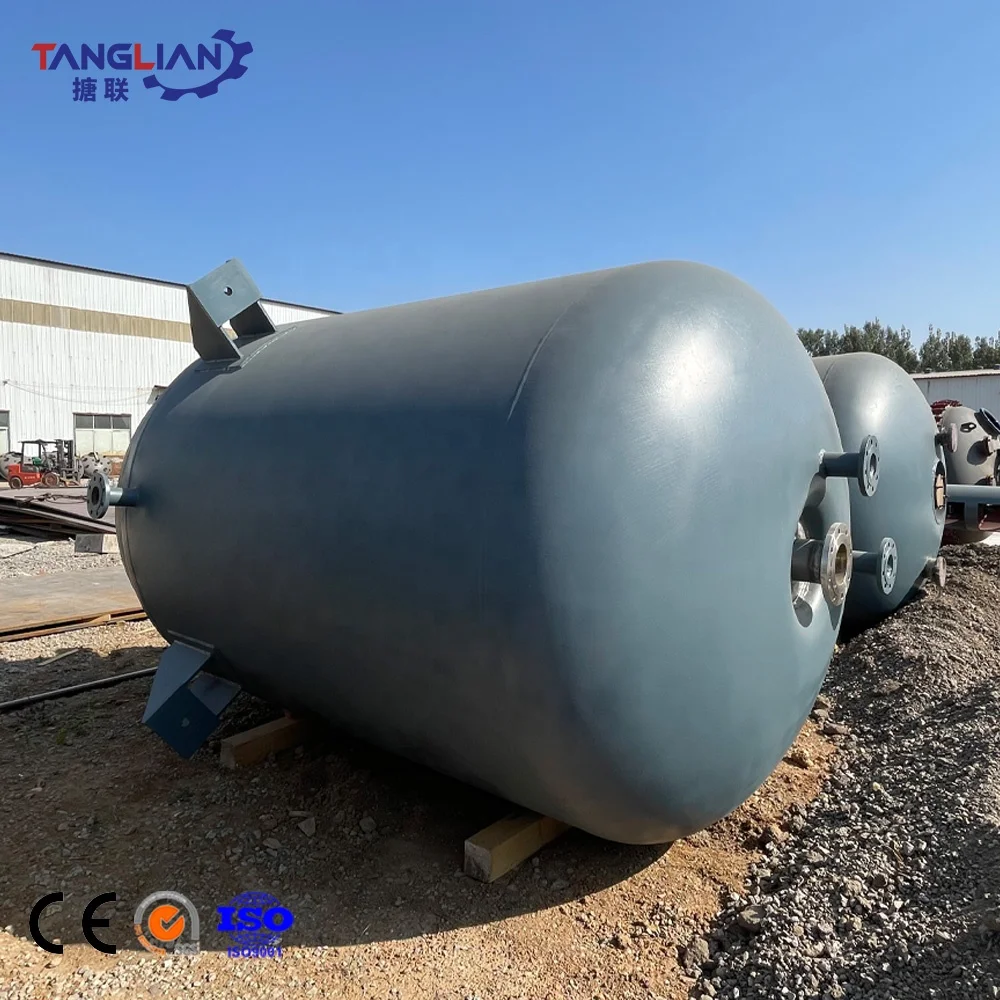 F Type VOLUME 5000L/6300L/8000L Enamel Pressure Vessel