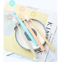 yibao corn starch light rota tooth brush cup wash supplies portable save space private label head sanitizer brushing  toothbrush