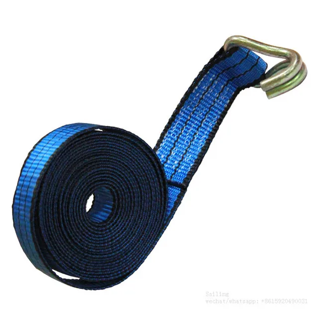 
webbing slings 2 ton 2 meter 4ply polyester webbing sling safety factor 5:1 6:1 
