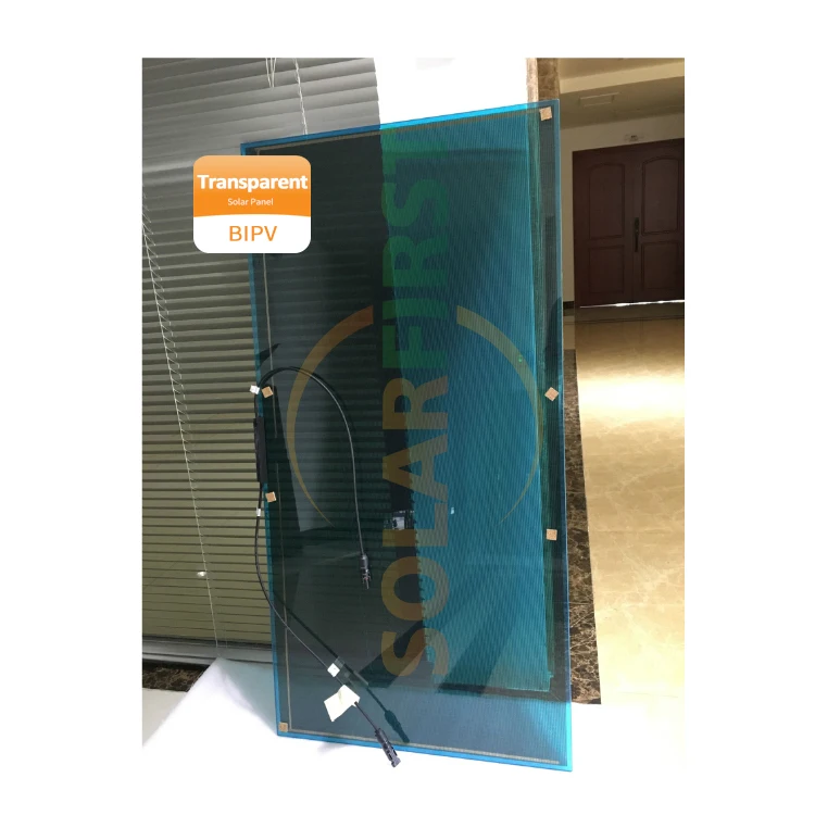 New Design PV Solar Energy CDTE Transparent Thin Film Solar Panel