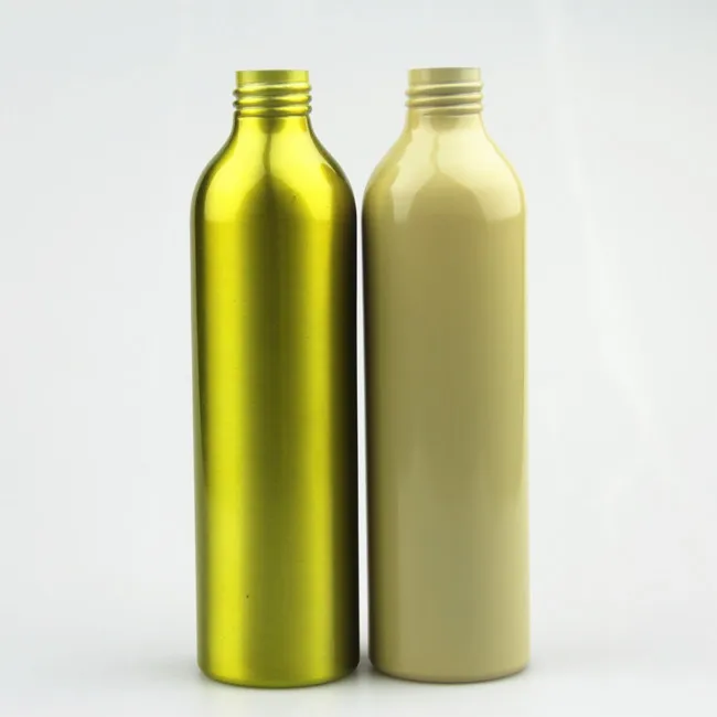 0ml 100ml 200ml 250ml 500ml 1000ml 1250ml Matte Anti-theft Screw Cover Separate Bottling Aluminum Bottles For Essential Oils