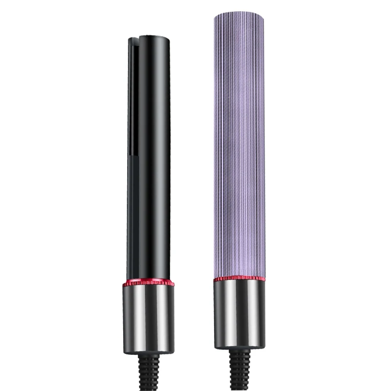 2023 New style 2 In 1 Portable Hair Straightener Flat Irons Straight And Curly Hair Ceramic Design Hair Straightener for travel