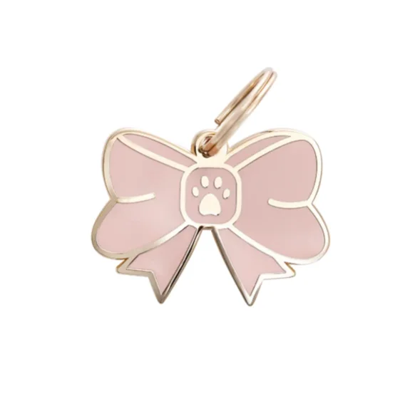 New Fashionable Custom Engraved Stainless Steel Geometric Funny Soft Enamel Pet Dog ID Tags Charms