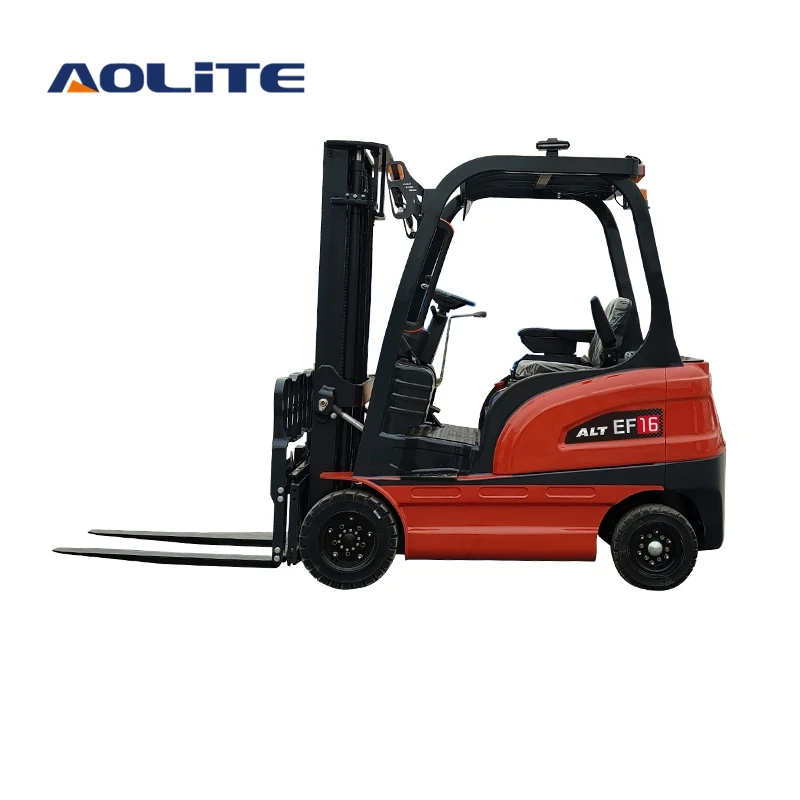 AOLITE EF16 Электрический вилочный погрузчик с шарнирно-сочлененной батареей Новый энергетический привод малогабаритный удобный 1 6 тонны