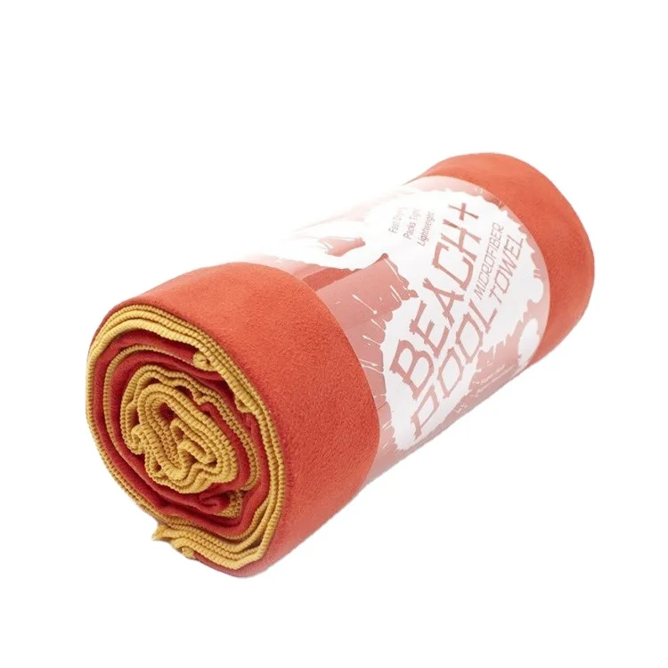 Microfiber cool material square round for Beach Towel Pattern customization Hawaii summer beach hot sale