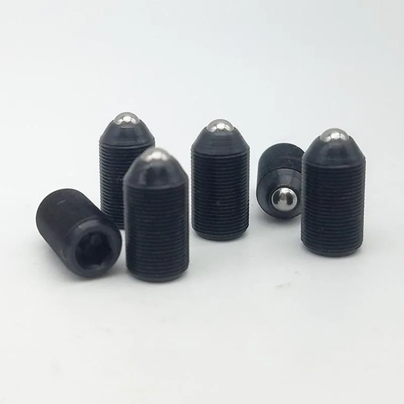 BMPJ Black Oxide Fine Thread Light Load Ball Plunger with Spring Inner Hexagon M3-M8